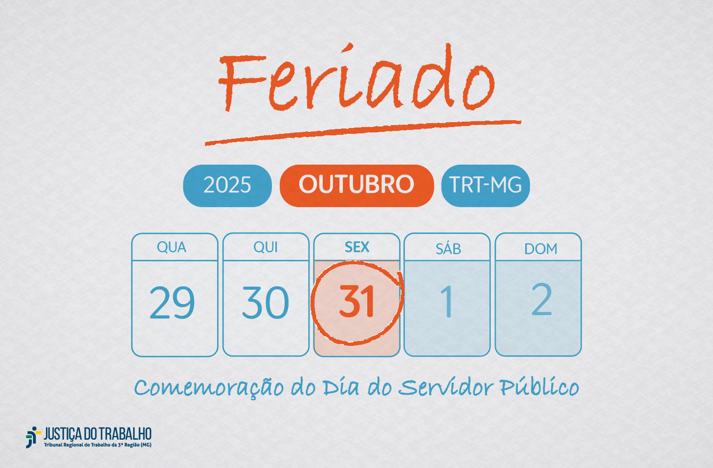 Feriado: Dia do Servidor Público é comemorado nesta sexta (31/10) no ...